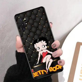 Roztomilý Kreslený Betty Boops Telefón puzdro Pre Samsung Galaxy s rezacím zariadením S10 S20 S21 Note10 20Plus Shell Ultra Obrázok 2