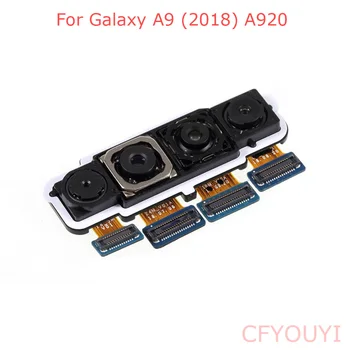 Originálne Zadné Zadná Kamera Modul Veľký Fotoaparát Modul Flex Kábel Pre Samsung Galaxy A9 2018 A920 Obrázok 2