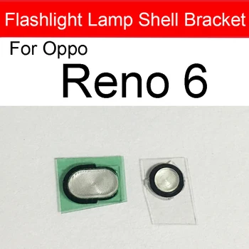 Baterka Lampa Shell na Stenu Pre Oppo Reno 2 3 4 5 6 Pro Zadné Bleskové Svetlo, Krúžok Držiak Pre Oppo Reno 3pro 4pro 6pro Náhradné