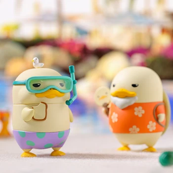 UŽÍVATEĽ-X POP MART Duckoo tropical island Série Slepé Okno Zberateľskú Činnosť Kawaii anime hračka údaje Darček k Narodeninám Súhvezdí