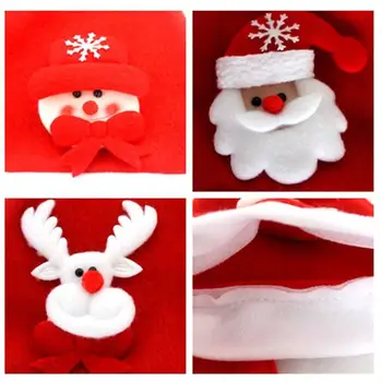 Santa LED sa rozsvieti Bliká Kostým Party Red Hat, Cap Deti Dieťaťa Vianočné Xmas Party Roztomilý Spp Nový Rok Darčeky Dekor