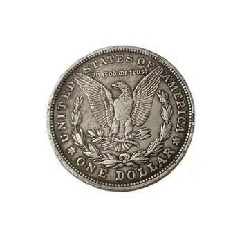 Morgan Mince 1888 Starý Muž, Sochy, Pamätné Mince Kolekciu Suvenírov, Domáce Dekorácie Remesiel Ploche Ozdoby Darček Obrázok 2