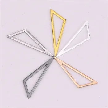 28 * 8mm geometrické lesklý dlho trojuholník minimalistický štýl náušnice prívesok HOBBY ručné materiál Obrázok 2
