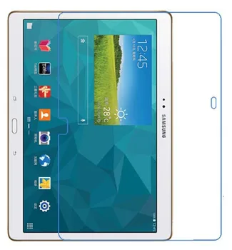 Jasné, Lesklý Screen Protector Ochranná Fólia pre Samsung Galaxy Tab S 10.5 T800 T801 T805 SM-T800 Tablet Obrázok 2