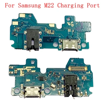 Nabíjanie pomocou pripojenia USB Port Konektor Rada Flex Kábel Pre Samsung M22 M225 M32 M325 Konektor Nabíjania Opravy Dielov
