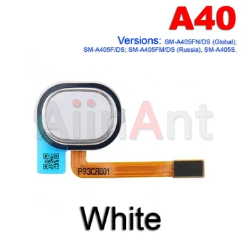 Pôvodný Domov Tlačidlo Dotknite ID Snímač Odtlačkov prstov Flex Kábel Pre Samsung Galaxy A30 A40 A305F A305 A405F A405 Obrázok 2