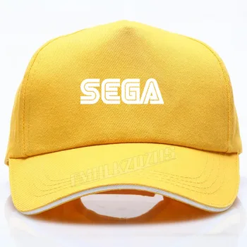 Sega baseball čiapky Mens Slnko Klobúky Módnej značky Hip Hop Čiapky Obrázok 2