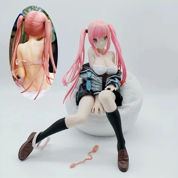 Japonské Anime Stvoriteľa je Saito Masatsugu Roztomilý Dievča MIYU PVC Akcie Obrázok Hračky pre Dospelých Zber Model Bábiky Obrázok 2