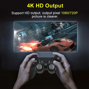 Super Konzola X Pro Konzoly na videohry 4K HD Retro Wifi TV Box S 50+ Emulátor pre PSP/PS1/DC/N64 Vstavané 50000 Hry