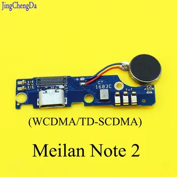 JCD Nový konektor USB flex Pre Meizu M1 Poznámka 1 / M2 Poznámka 2 dock plnenie flex kábel s Vibrátor opravy Motorových častí pre Meilan