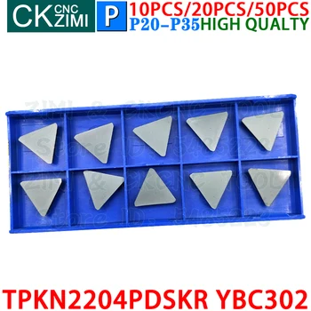 TPKN2204PDSKR YBC302 TPKN 2204 PDSKR YBC302 karbidu vložky frézovanie vložky nástroj CNC Otočných Rezanie, Sústruženie, fréza, sústruh Nástroj Obrázok 2
