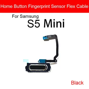 Tlačidlo domov Flex Kábel Pre Samsung Galaxy S5 Mini S5Mini Vrátiť Tlačidlo Späť Botton Odtlačkov prstov Dotyk ID Opravu, Náhradné Diely Obrázok 2