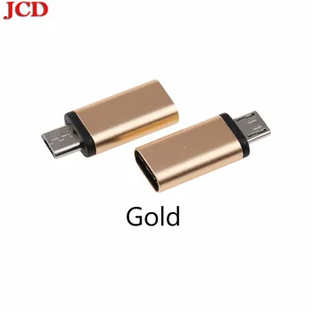 JCD Pre Xiao 3.1 USB-Typ C-C Micro USB B 3.0 Údaje Nabíjací Kábel, Adaptér Prevodník USB Typ C samíc Muž pre Samsung