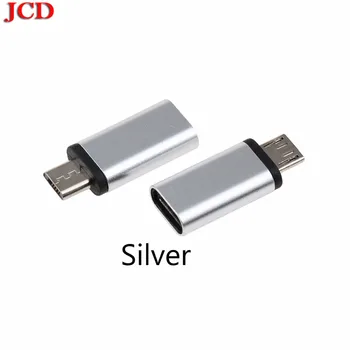 JCD Pre Xiao 3.1 USB-Typ C-C Micro USB B 3.0 Údaje Nabíjací Kábel, Adaptér Prevodník USB Typ C samíc Muž pre Samsung Obrázok 2