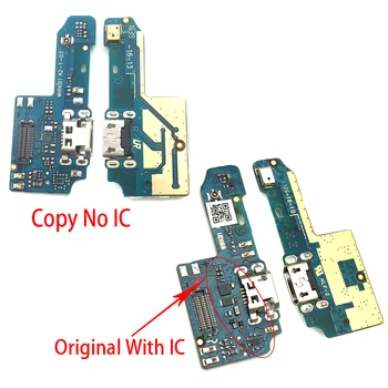 Nové Pre Asus Zenfone Max Plus M1 ZB570TL X018DC USB Dock Konektor Nabíjacieho Portu Flex Kábel Náhradné Diely