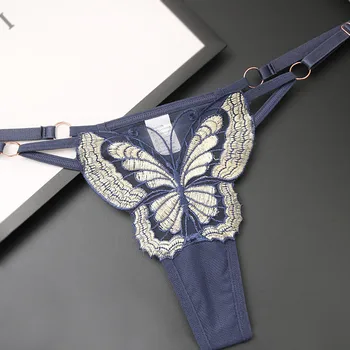 Nový Sexy Erotické spodné Prádlo, Dámske Nohavičky T-Späť Motýľ G-String Tangá dámske Očarujúce Bielizeň