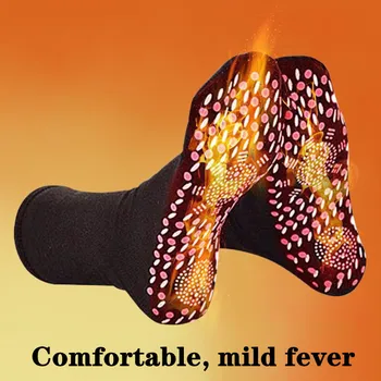 Samovoľne sa zahrievajúce Magnetické Ponožky Pre Ženy, Mužov Samostatne Vyhrievané Ponožky Tour magnetoterapia Pohodlné Zime Teplé Masáž Ponožky Pression