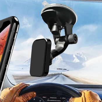 Magnetické Telefón Držiak na čelné Sklo Bulík Stojan 360 Stupeň Mobilné Magnet Mount Podporu Pre iPhone Xiao Samsung Huawei