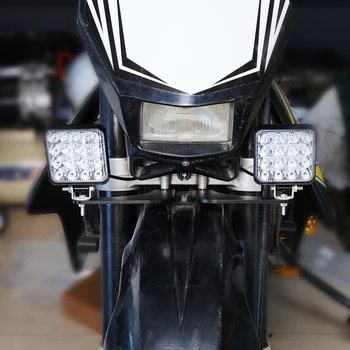 Pre Suzuki DRZ400S DRZ400SM 2000-2021 DR650SE 1996-2021 NICECNC Pomocné Svetlo LED Držiaky Držiak Držiak na Motocykel Príslušenstvo Obrázok 2