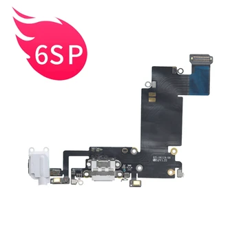 PINZHENG Plnenie Flex Kábel Pre iPhone 6 6 7 8 Plus Nabíjačku USB Port Dock S Mic Flex Kábel Zásuvka Montáž Obrázok 2