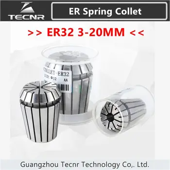 ER32 jar collet nastaviť od 3 mm do 20 mm 0.01 MM presnosť pre CNC vretena