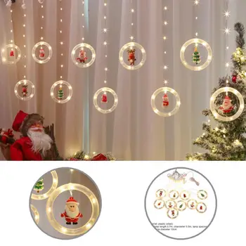 LED Pekné Vianočné LED Reťazec Lampy Prenosné String Svetlo Bezpečné pre Spálne