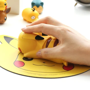 Pokemon Záľuby Akčné Figúrky Fantasy Periférnych zariadení Pikachu Roztomilý Bezdrôtová Myš Vianočné Darčeky pre Deti