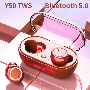 NOVÉ TWS Bezdrôtové Bluetooth Slúchadlá IPX6 Nepremokavé Redukcia Šumu Slúchadlá Farba Headset s Displejom Slúchadlá pre Všetky Smartphony