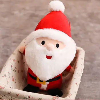 2020 Veselé Vianočné Ozdoby Na Vianočný Darček Santa Claus Plyšové Hračky Bábiky Zavesiť Dekorácie Pre Domov Enfeites De Natal Dovolenku U3
