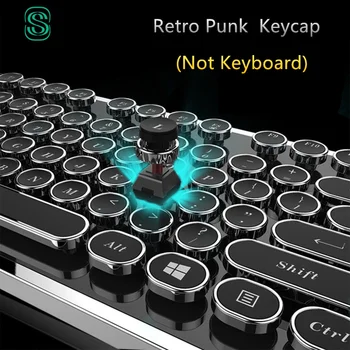 DIY tlačidlo spp Retro parný punk stroji mechanické klávesnice keycap 104 87 štandardné tlačidlá pre hranie hier hráč klávesu spp