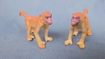 Divoké zviera ozdoby model gold opice bonsai fotografie rekvizity vzdelávania v ranom detstve hračky