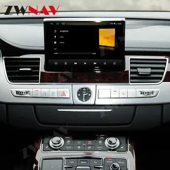 Android 10 Skladací Displej Pre Audi A8 D4 2009 - 2017 Auto Rádio Multimediálny Prehrávač, GPS Navigáciu, Vedúci Jednotky Stereo Carplay 4G SIM