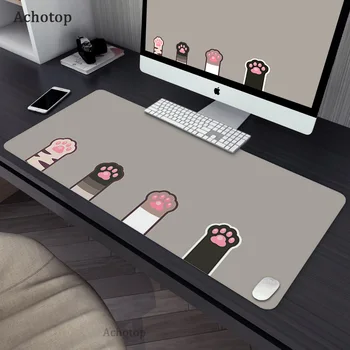 Herné Podložka pod Myš Cute Cat Packa Mousepad Anime, Komiksu, XL Veľké Gamer Mousepad 30x60 Veľké Klávesnice Počítača PC Stôl Mat Notbook Pad
