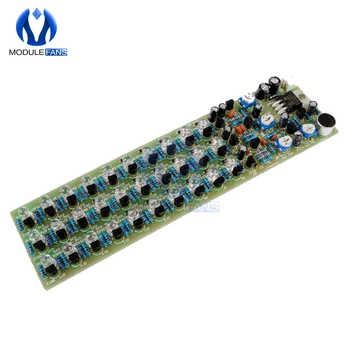 RGB Hlasové Ovládanie Ukazovateľ Úroveň 3 časti Modul Červená Modrá Zelená Elektronickej Výroby DIY Kit Elektronické PCB Dosky