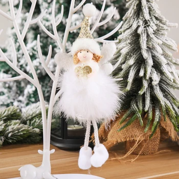 Nový Rok Visí Bábika Vianočné Výrobky Uhol Snehové Vločky Tabuľka Ozdoby, Vianočné Dekorácie Pre Domov Strán Firmware Vianoce Položiek