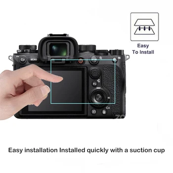 2KS Vysoko Kvalitný 2.5 D Tvrdeného Skla Pre Sony Alpha 1 Digitálny Fotoaparát Screen Protector Film Vody-dôkaz Anti-Scratch Sklo