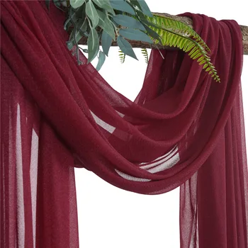 70*550Cm Svadobné Arch Prikryť Úplnej Crystal Svadobného Tylu Šifón Textílie Vešať Záclony pre Svadobné Party Pozadie Dekor urob si sám
