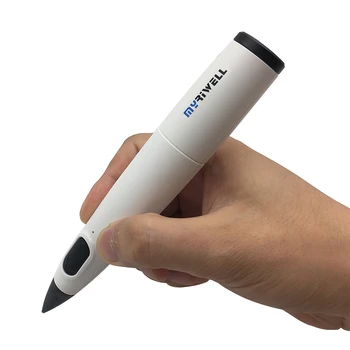 Myriwell 3D Plavidlá Pero na Kreslenie Tlač Pero USB S 1.75 mm PCL Vlákna Pre Deti, Začiatočníkov Vianočný Darček Biela RP-300B