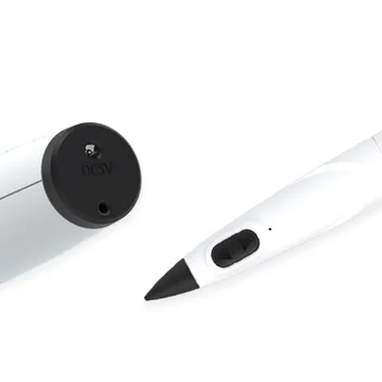 Myriwell 3D Plavidlá Pero na Kreslenie Tlač Pero USB S 1.75 mm PCL Vlákna Pre Deti, Začiatočníkov Vianočný Darček Biela RP-300B Obrázok 2