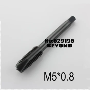 10pcs M5*0.8 T1022 Kórea cez-jamkové obrábania Vhodné pre legovanej ocele a uhlíkovej ocele vynikajúci čip