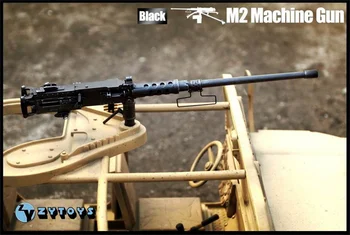 ZYTOYS Mierke 1/6. M2 Browning Ťažké Stroje Zbraň Čiernej Železa Farba ZY8031 Extra Verzia Pre 12inch Telo Zberateľské Akcie
