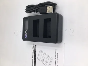 LCD USB Duálna Nabíjačka pre Sony NP-FZ100 ILCE-9 A9 A7RIII A7III a7RM3