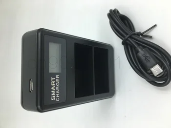 LCD USB Duálna Nabíjačka pre Sony NP-FZ100 ILCE-9 A9 A7RIII A7III a7RM3 Obrázok 2