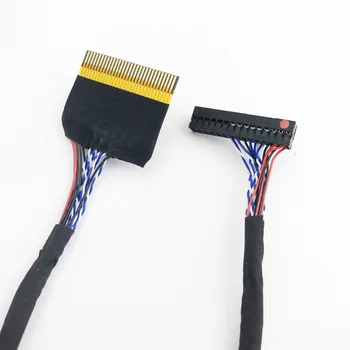 Č.19 lvds kábel pre Chi Mei V216B1-L01 samsung LTM185AT04 LVDS (1 ch, 8-bit) , 30 kolíkov Konektora