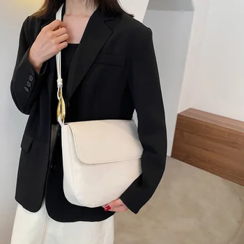 High-end žien veľké tašky PU 2021 Nové Trendy kórejský Módne kvalitné Messenger s Jednoduchou Textúrou Ramenný Tote Bag