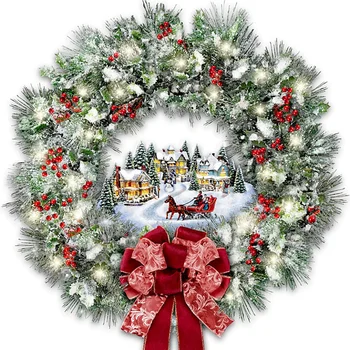 Veľkoobchod Vianočný Stromček Domáce Dekorácie Rotujúce Socha, Vianočné Dekorácie Vložiť Okno Vložiť Nálepky Vianočné Ozdoby