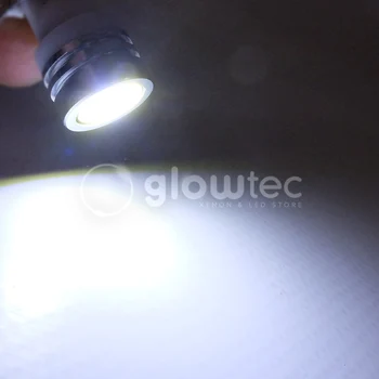 1pc T10 BA9S 1.5 W LED 194 W5W Odbavenie Licencia svetlometov Svetlá Auta, Auto Žiarovka Klin Dvere Parkovanie vysoký výkon GLOWTEC Obrázok 2