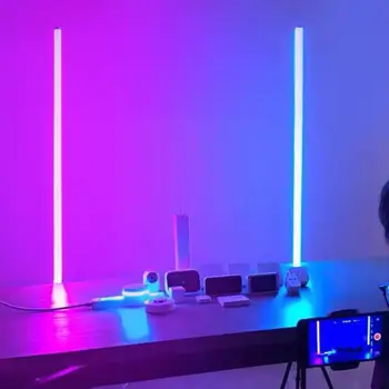 RGB Light Stick LED Farebné Prenosné Ručné Selfie Bar Lampa Fotografie Atmosféru Video Osvetlenie Obývacej Svetlo Vyplniť Časť A7G2 Obrázok 2