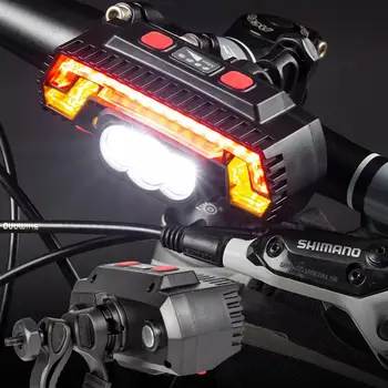 Bicykel Svetlá, USB Typ-C Nabíjanie, Super Svetlé Bicykel Predné Svetlo Nepremokavé Outdoor Camping Cyklistika LED Svetlometov, Senzor Vedúci Svetlo