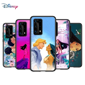 Disney Pocahontas Pre Huawei P30 P40 P20 Pro P9 P10 P8 Lite RU E Mini Plus 2017 2019 Black Telefón puzdro Obrázok 2